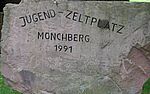 Findling Jugendzeltplatz "Aubachtal" Mönchberg 1991